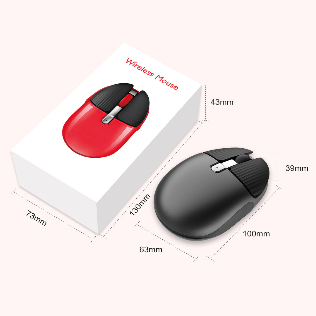 Wireless Ergonomic Mouse with Precision Tracking Bowlift