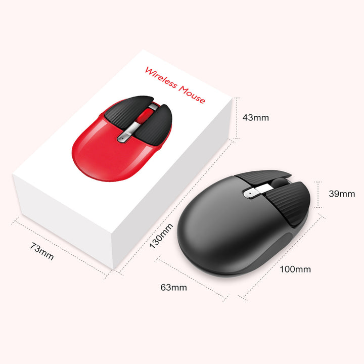 Wireless Ergonomic Mouse with Precision Tracking Bowlift