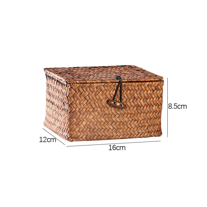 Handcrafted Woven Storage Box Bowlift