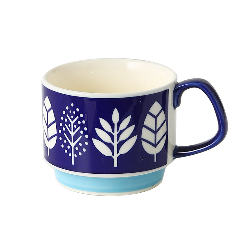 Ceramic Hanging Ear Printing Coffee Cup