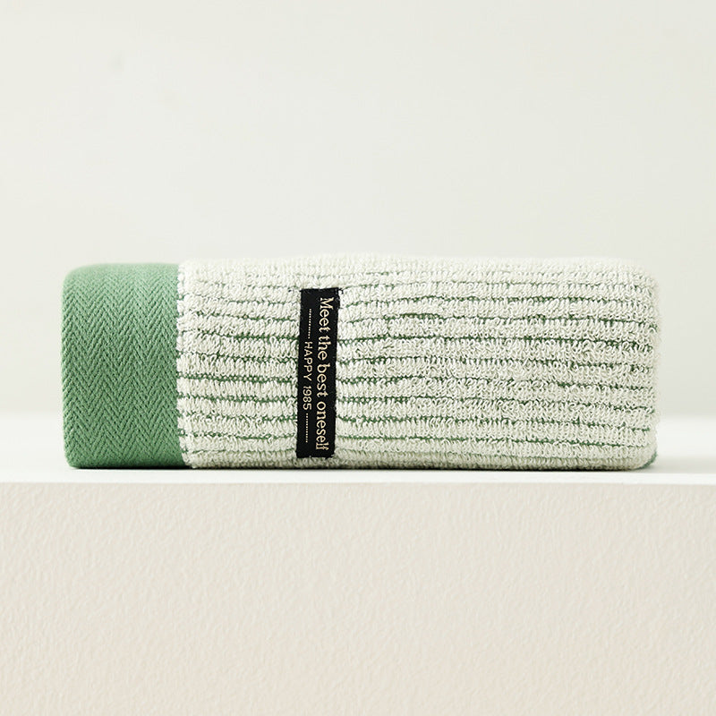Class A yarn-dyed cotton towel household face wash cotton face towel