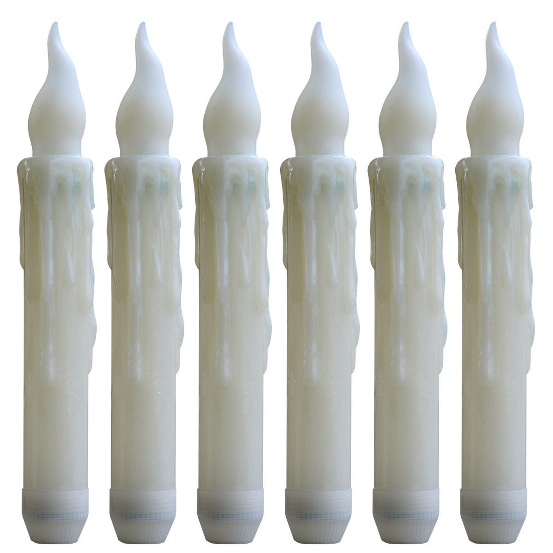 Magic wand led electronic candle light halloween christmas decoration tears candle long rod rod wax