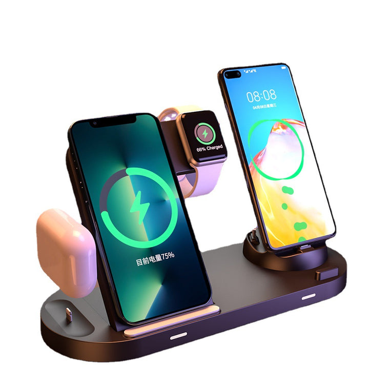 BowLift | 6 in 1 Wireless Charger+Foldable Stand/Multi-Function Fast Charging