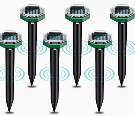 BowLift | Ultrasonic Mole Repellent Pack of 4