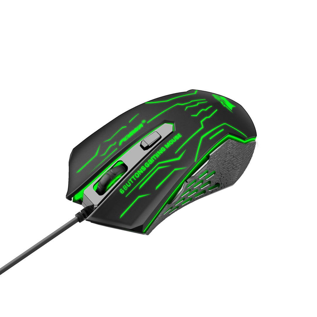 High-Performance RGB Gaming Mouse with Ergonomic Design Bowlift