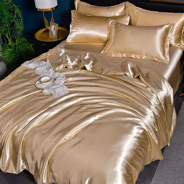 Satin Duvet Cover - Velora | Bowlift