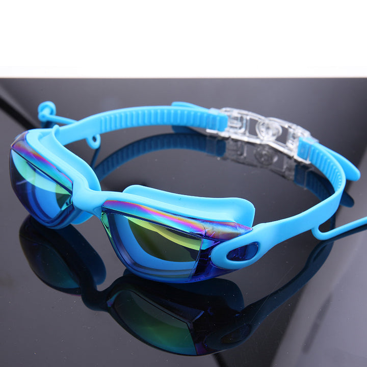 Premium Swim Goggles with UV Protection and Anti-Fog Technology Bowlift