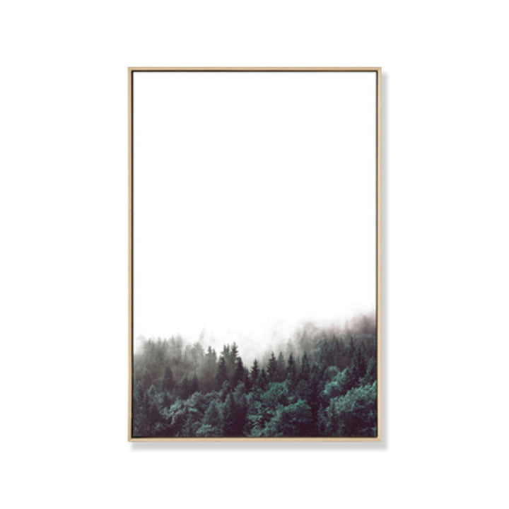 BowLift | Mysterious Forest Canvas Wall Decoration for Seating Area Photo Landscape Wall Decoration