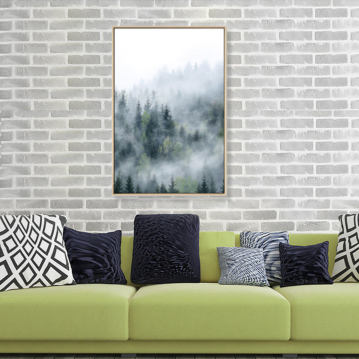 BowLift | Mysterious Forest Canvas Wall Decoration for Seating Area Photo Landscape Wall Decoration