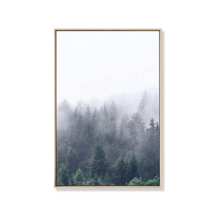 BowLift | Mysterious Forest Canvas Wall Decoration for Seating Area Photo Landscape Wall Decoration