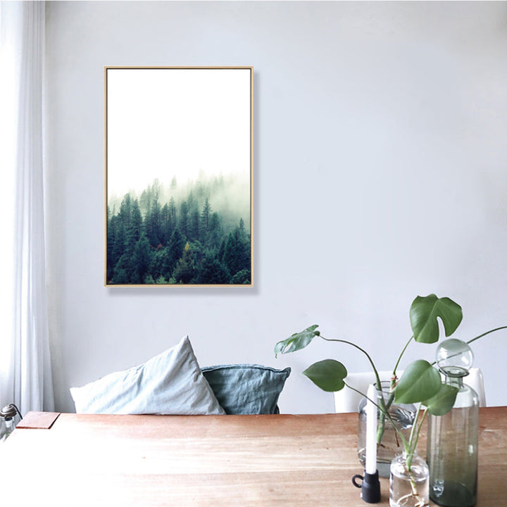 BowLift | Mysterious Forest Canvas Wall Decoration for Seating Area Photo Landscape Wall Decoration