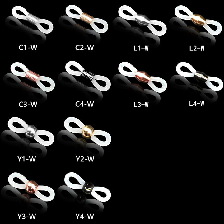 Silicone Eyewear Retention Connectors Bowlift