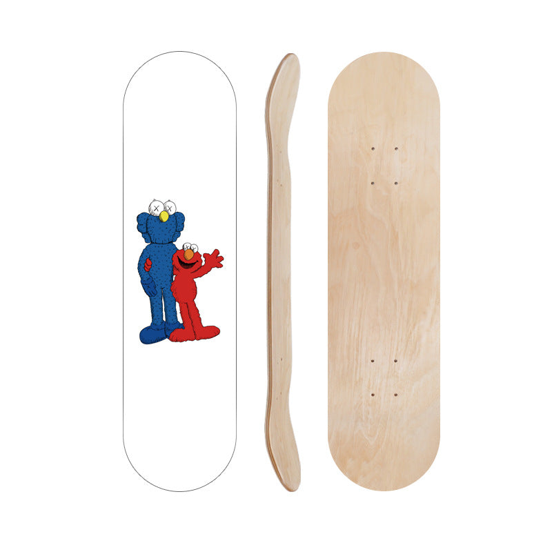 Cartoon-Inspired Skate Deck Bowlift
