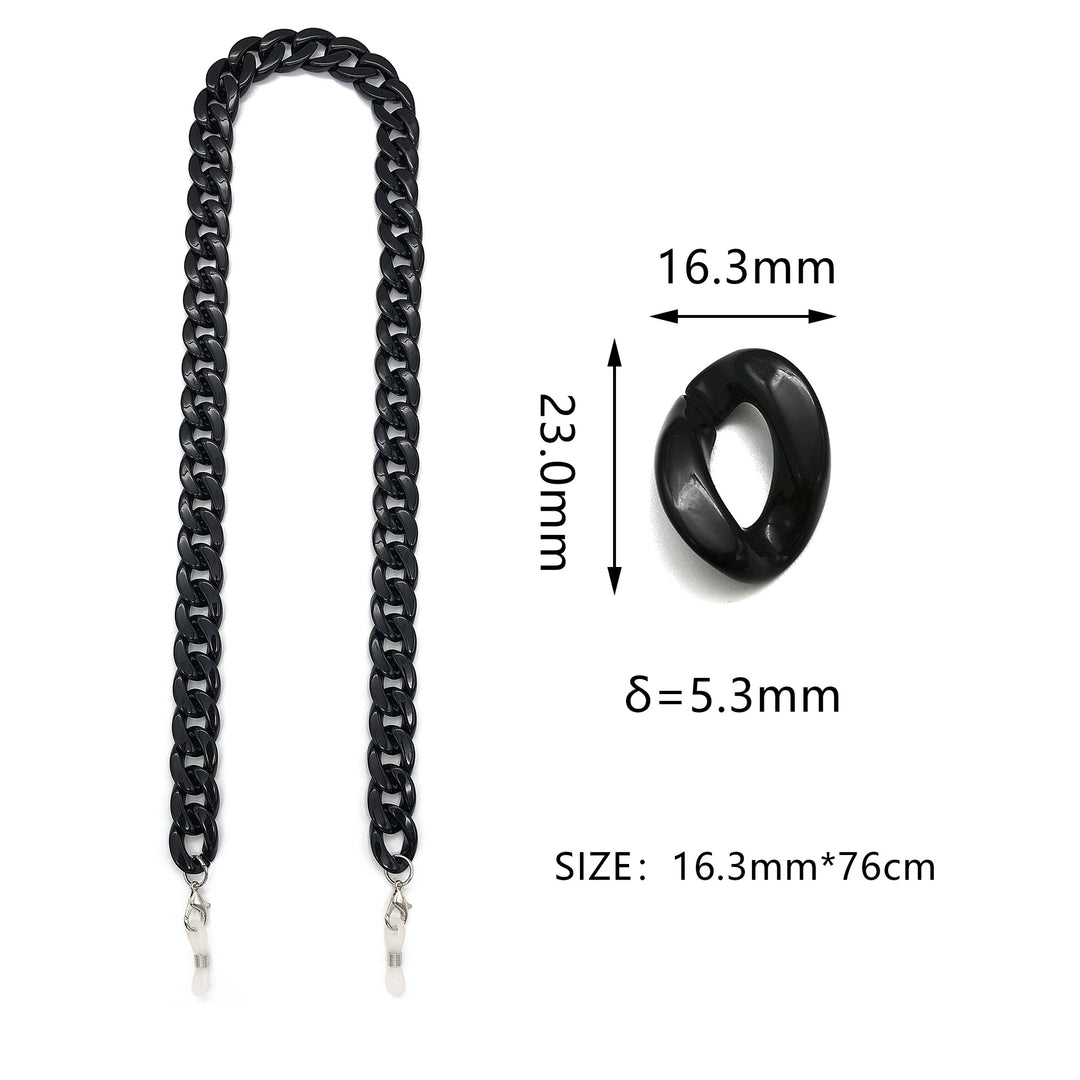 Versatile Adjustable Eyewear Chain Bowlift