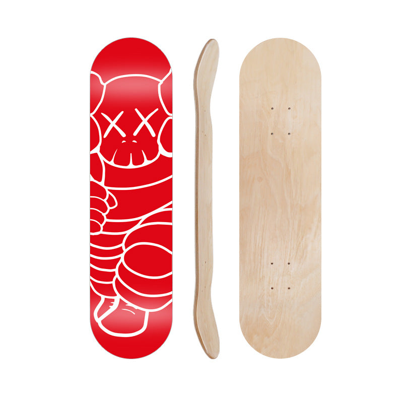 Cartoon-Inspired Skate Deck Bowlift