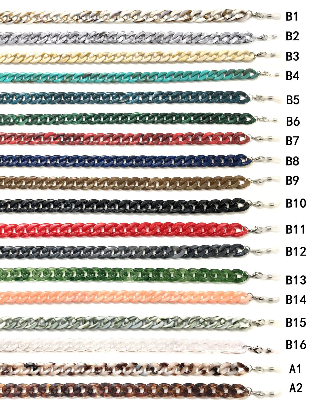 Versatile Adjustable Eyewear Chain Bowlift