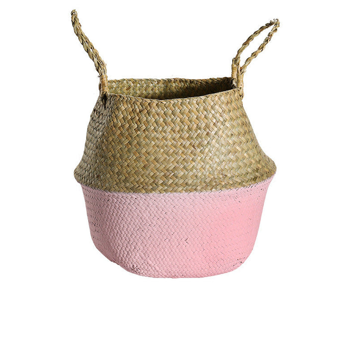Bohemian Woven Storage Basket Bowlift