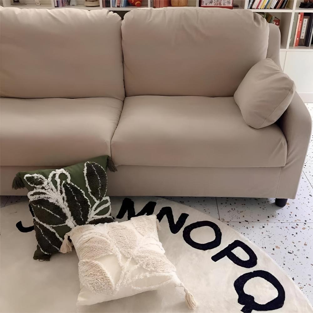 BowLift | Plush Leaf With Tassel Cushion Cover