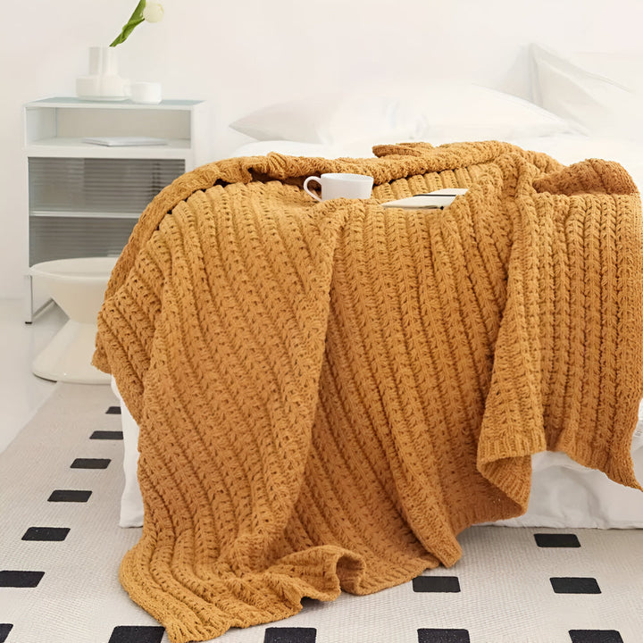 BowLift | Vintage Chunky Knit Blanket