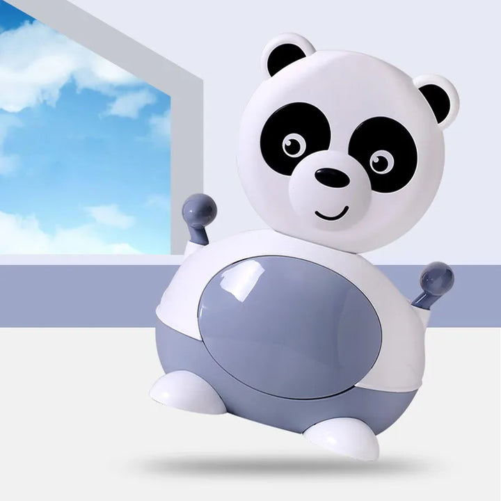 BowLift | Potty chair for children in panda shape – Soft baby potty with PU seat
