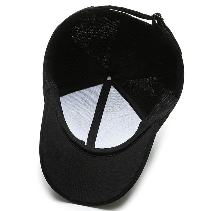 Men's Adjustable Curved Brim Cap Bowlift