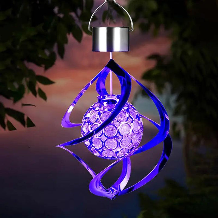 BowLift | SolarWind Sound Light | Solar Wind Chime with Color Change | Weatherproof & Energy Saving | For Garden, Balcony & Terrace