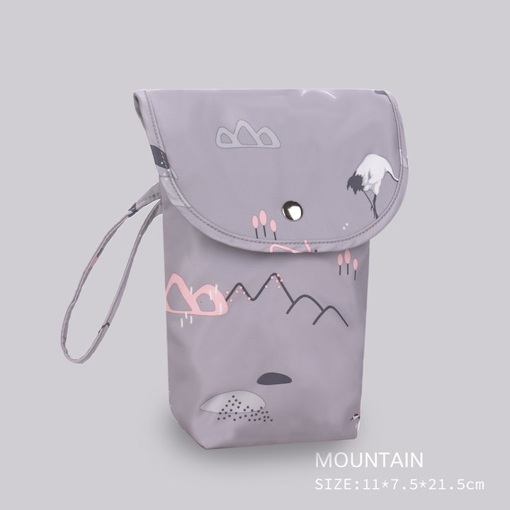 Insulated beverage carrier bag with stylish lemon pattern Bowlift