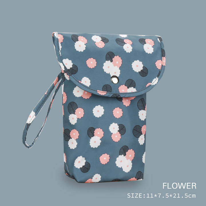 Insulated beverage carrier bag with stylish lemon pattern Bowlift