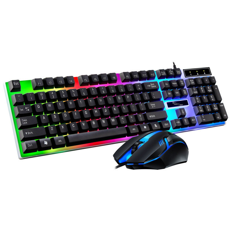 RGB Gaming Keyboard and Precision Optical Mouse Set Bowlift