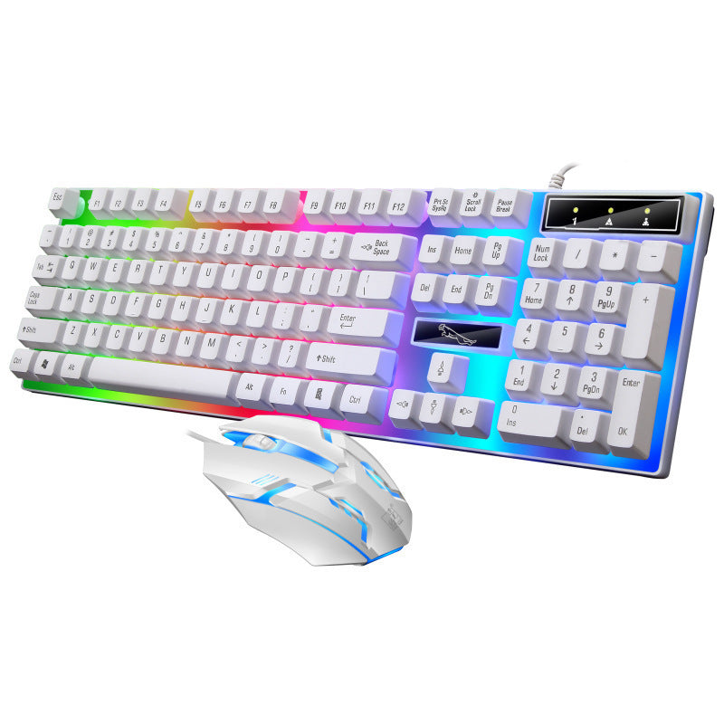 RGB Gaming Keyboard and Precision Optical Mouse Set Bowlift