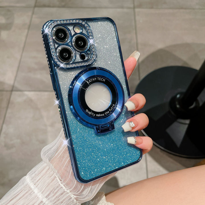 BowLift | Glitter Diamond Magnetic MagSafe Ring Holder for iPhone