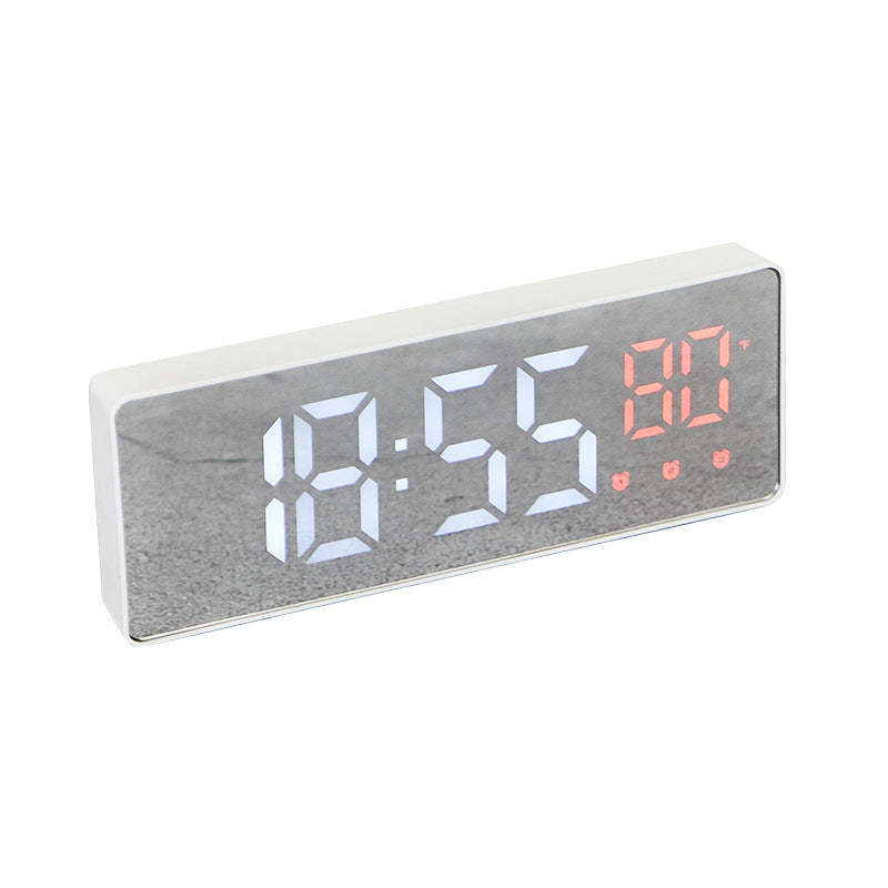 digital alarm clock with mirror Bowlift