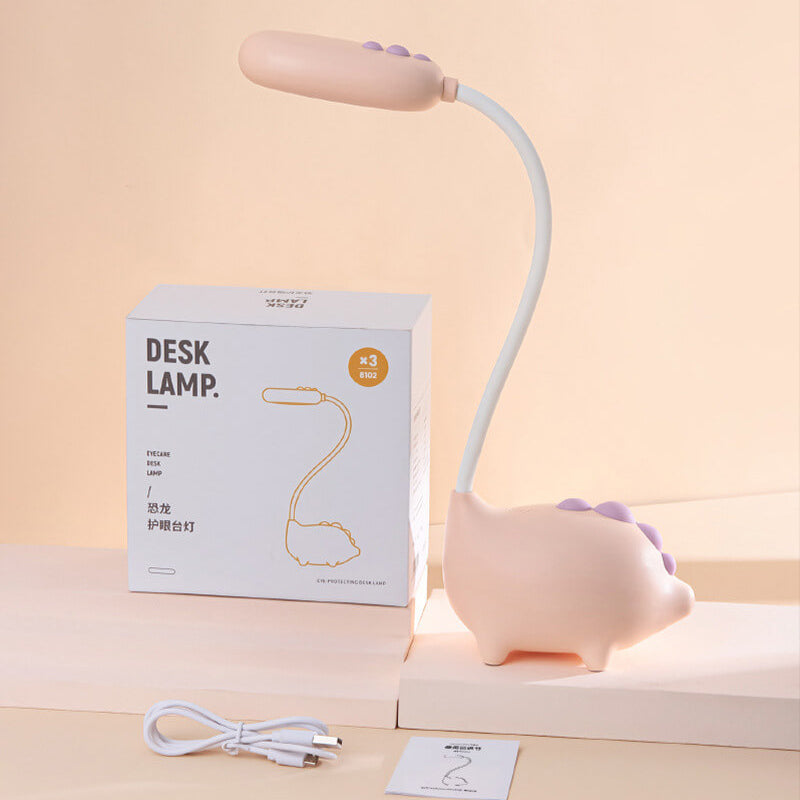 BowLift | DinoGlow Children's LED Desk Lamp | Eye-Friendly | Rechargeable | Perfect for Children's Room