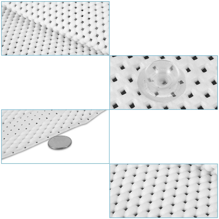 HydroComfort Non-Slip Bathtub Mat with Pillow Bowlift