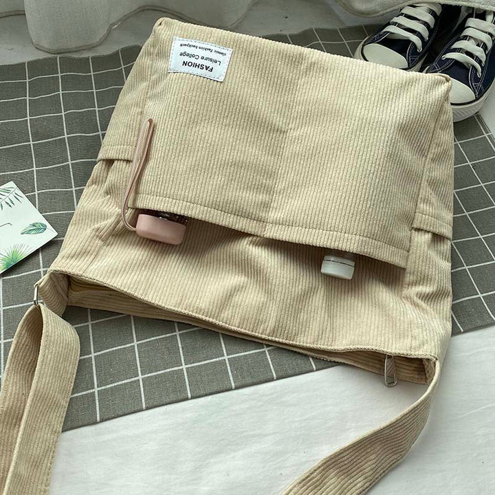 BowLift | Cord Crossbody Bag – Stylish & Durable Canvas Shoulder Bag for Everyday Use