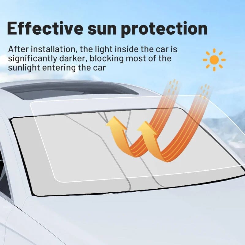 BowLift | Windshield Sun Shade Folding Sun Visor