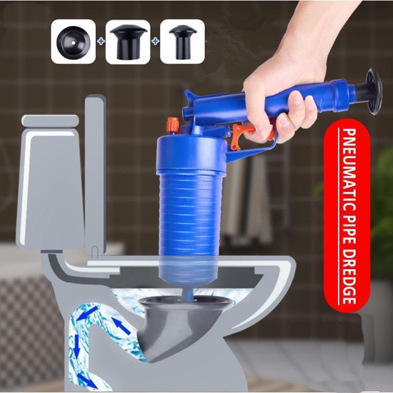 BowLift | Air Blow Gun: Easy Unclogs Sinks and Toilets With A Trigger