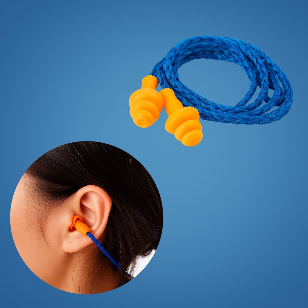 Noise Reduction – Soft Reusable Silicone – Hearing Protection At Work Sleep Study And Travel Bowlift
