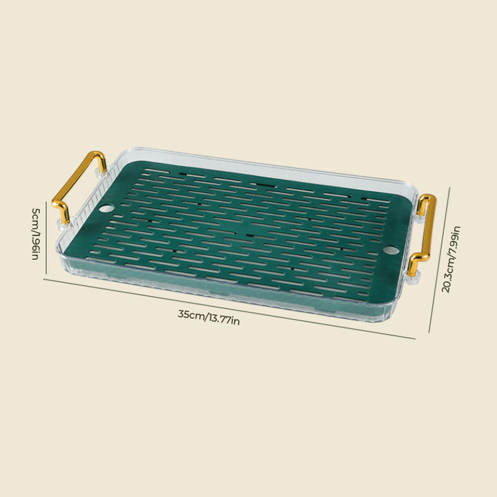 Light Luxury Draining Tea Tray | Bowlift