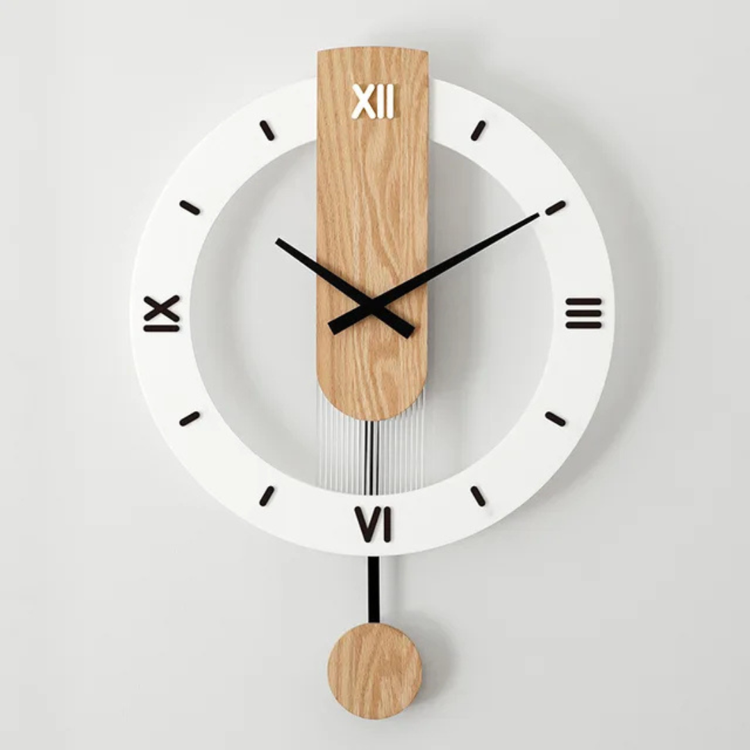 BowLift | Elegant Large Clock for Living Room