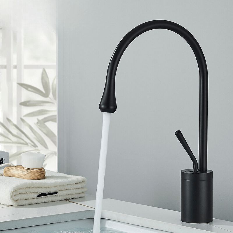 BowLift | BrassGlow - Warm & Cold Mixer Tap for the Sink