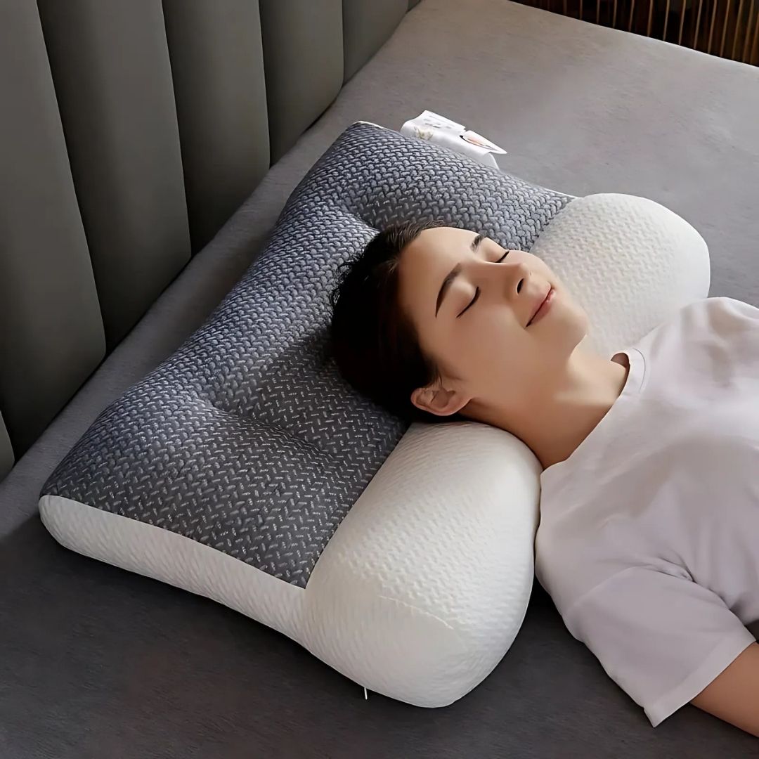 BowLift | Orthopedic Neck Pillow | Cervical Spine Support, Pain Relief & Reduced Snoring for All Sleep Positions