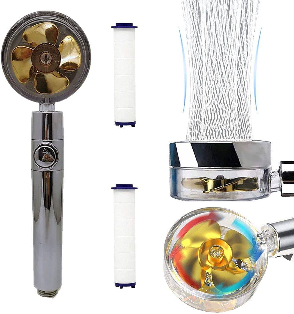BowLift | Water Saving Flow 360° Rotating High-pressure Shower