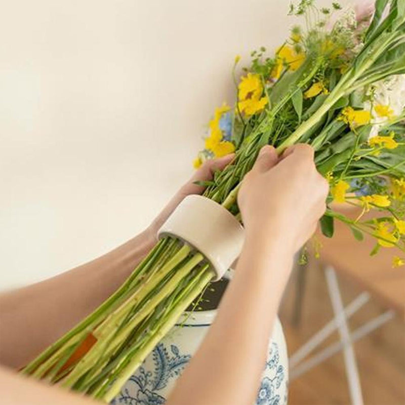 Spiral Ikebana Stem Holder | Bowlift
