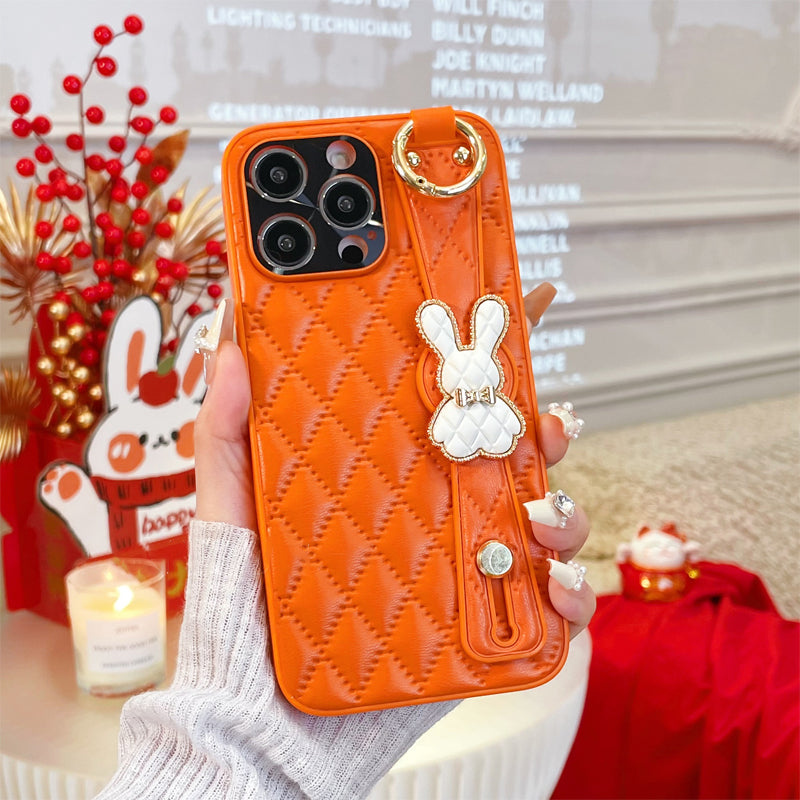 BowLift | Rabbit Wristband Case Cover For iPhone
