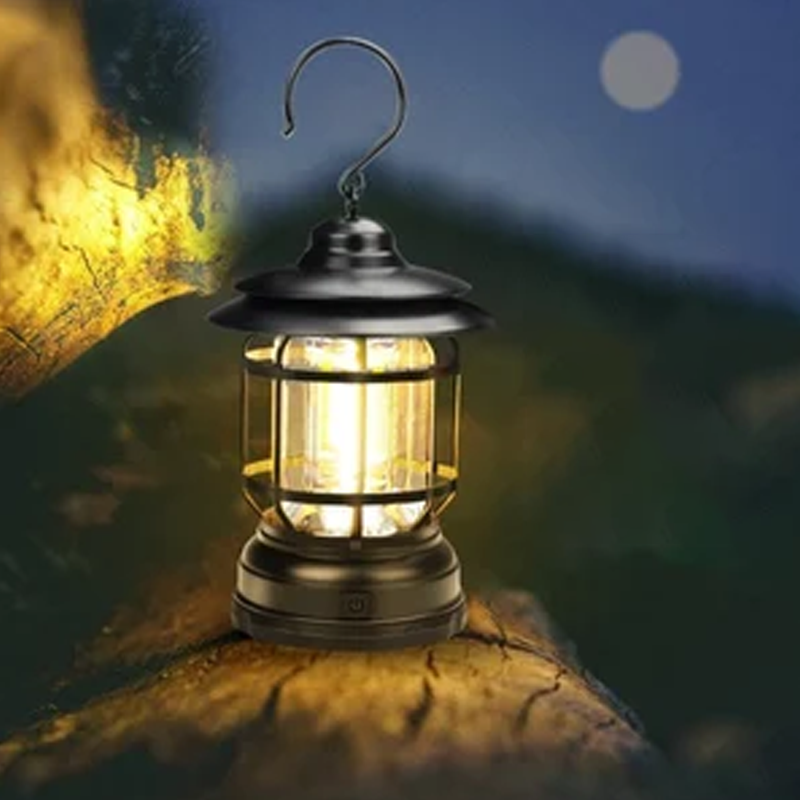 BowLift | Portable Retro Camping Lamp