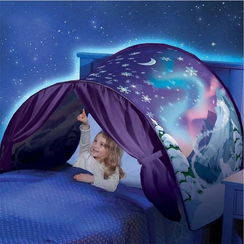 BowLift | KidsDream Bed Tent – Create Magical Dreams with the Fantasy Tent – Easy to Install