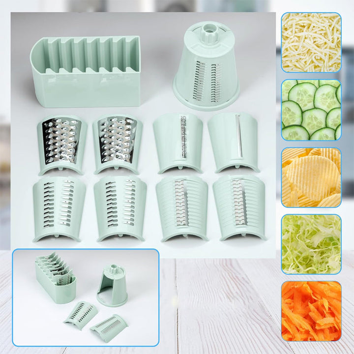5 in 1 Vegetable Cutter Slicer, Rotary Cheese Grater | Bowlift