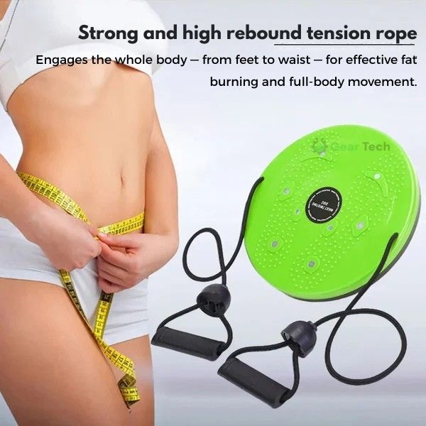 BowLift | Waist Whisper Twisting Disc Pro | Magnetic Massage Balance Board for Core Strength & Waist Training at Home