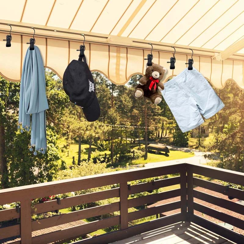 BowLift | Space-saving portable travel hanger clips